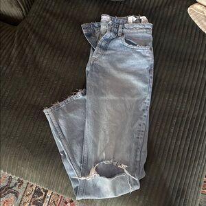 Zara light wash jeans